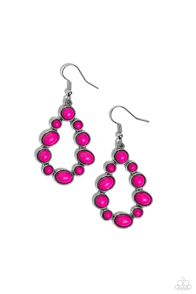 Paparazzi Jewelry Earrings Paparazzi Earring POPular Party Pink Paparazzi Jewelry Earrings Paparazzi Earring POPular Party Pink