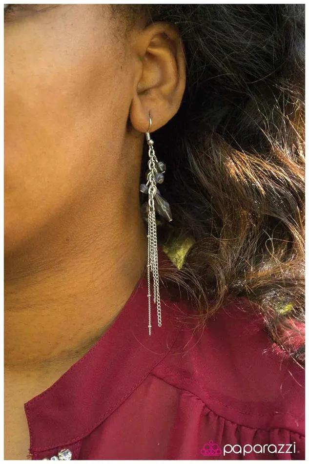 Paparazzi Jewelry Earrings Paparazzi Earring Save the Last Dance Black