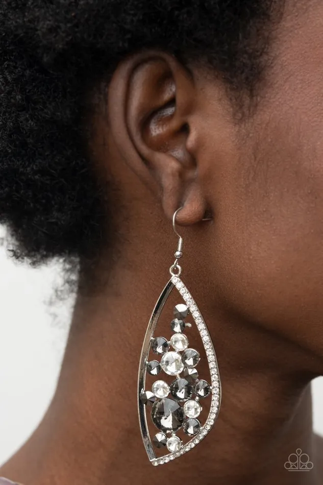 Paparazzi Jewelry Earrings Paparazzi Earring Sweetly Effervescent Silver