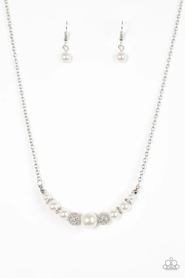 Paparazzi Jewelry Necklaces Paparazzi Necklace Absolutely Brilliant White