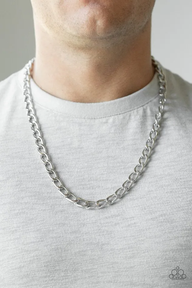 Paparazzi Jewelry Necklaces Paparazzi Necklace Big Win Silver