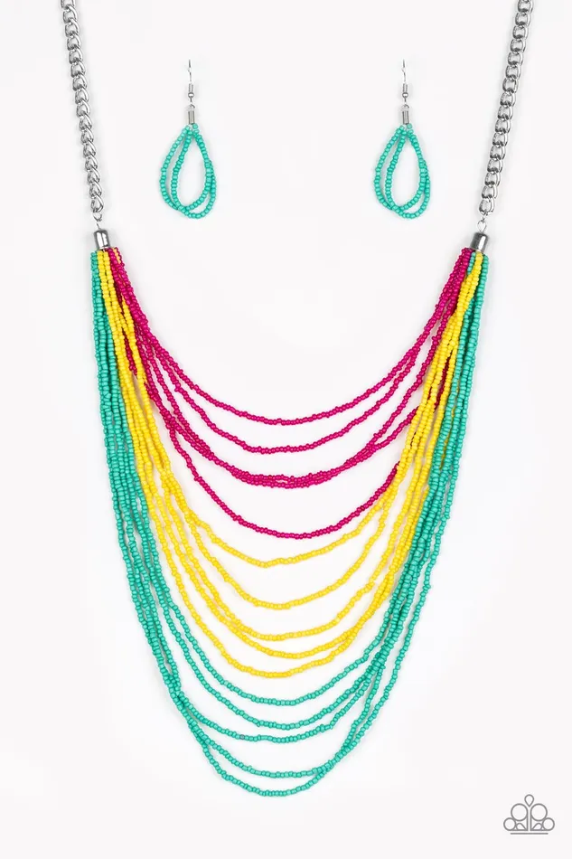 Paparazzi Jewelry Necklaces Paparazzi Necklace Bora Bombora Multi