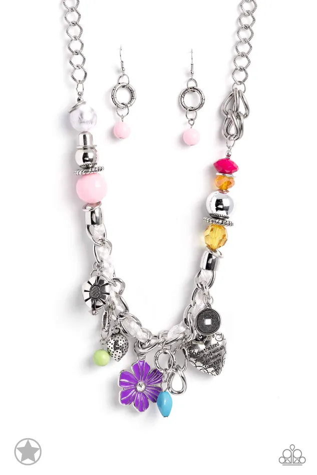 Paparazzi Jewelry Necklaces Paparazzi Necklace Charmed I Am Sure Multi Paparazzi Jewelry Necklaces Paparazzi Necklace Charmed I Am Sure Multi