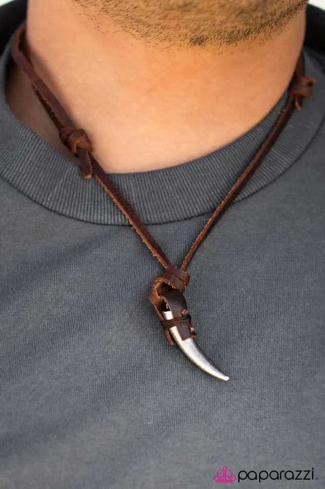 Paparazzi Jewelry Necklaces Paparazzi Necklace Fly Like An Eagle Brown
