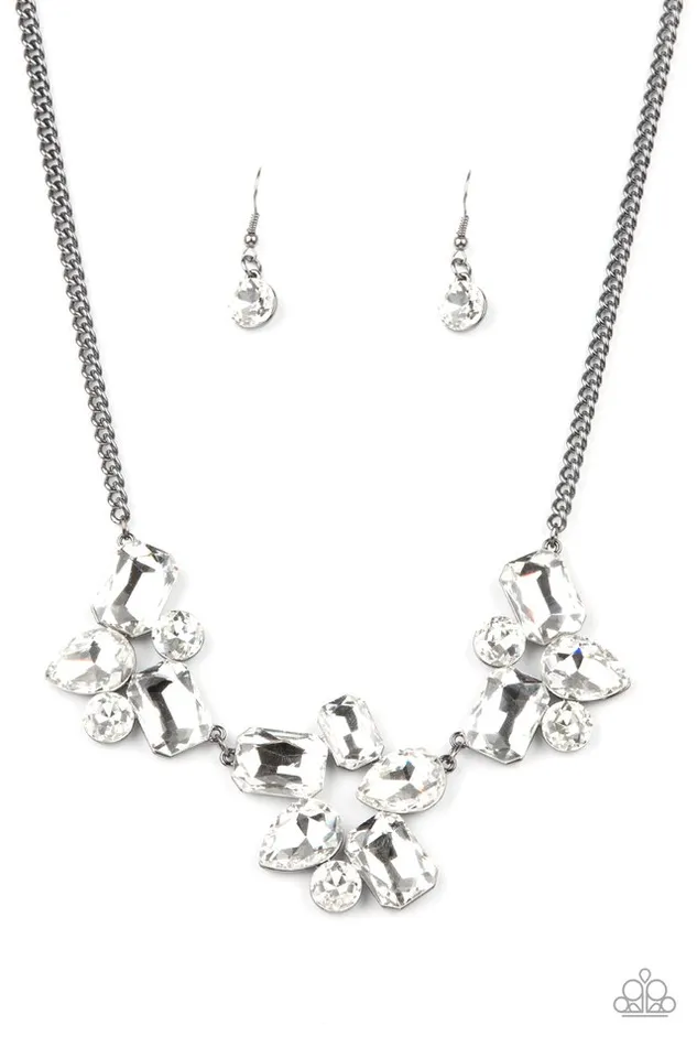 Paparazzi Jewelry Necklaces Paparazzi Necklace Galactic Goddess Black