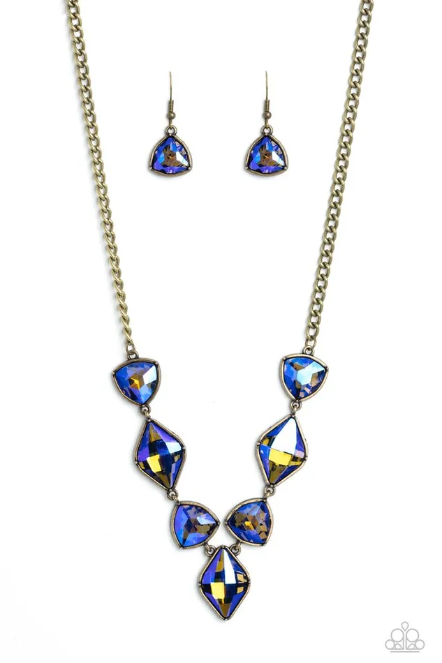 Paparazzi Jewelry Necklaces Paparazzi Necklace Glittering Geometrics Brass Paparazzi Jewelry Necklaces Paparazzi Necklace Glittering Geometrics Brass