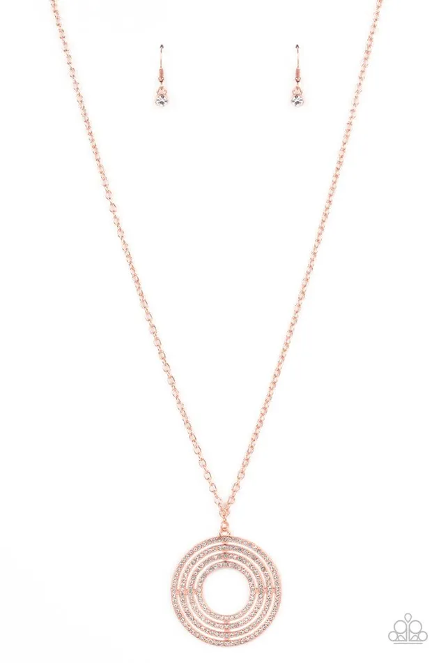 Paparazzi Jewelry Necklaces Paparazzi Necklace HighValue Target Copper Paparazzi Jewelry Necklaces Paparazzi Necklace HighValue Target Copper