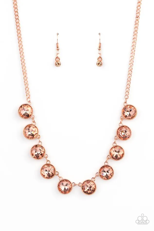 Paparazzi Jewelry Necklaces Paparazzi Necklace Mystical Majesty Copper