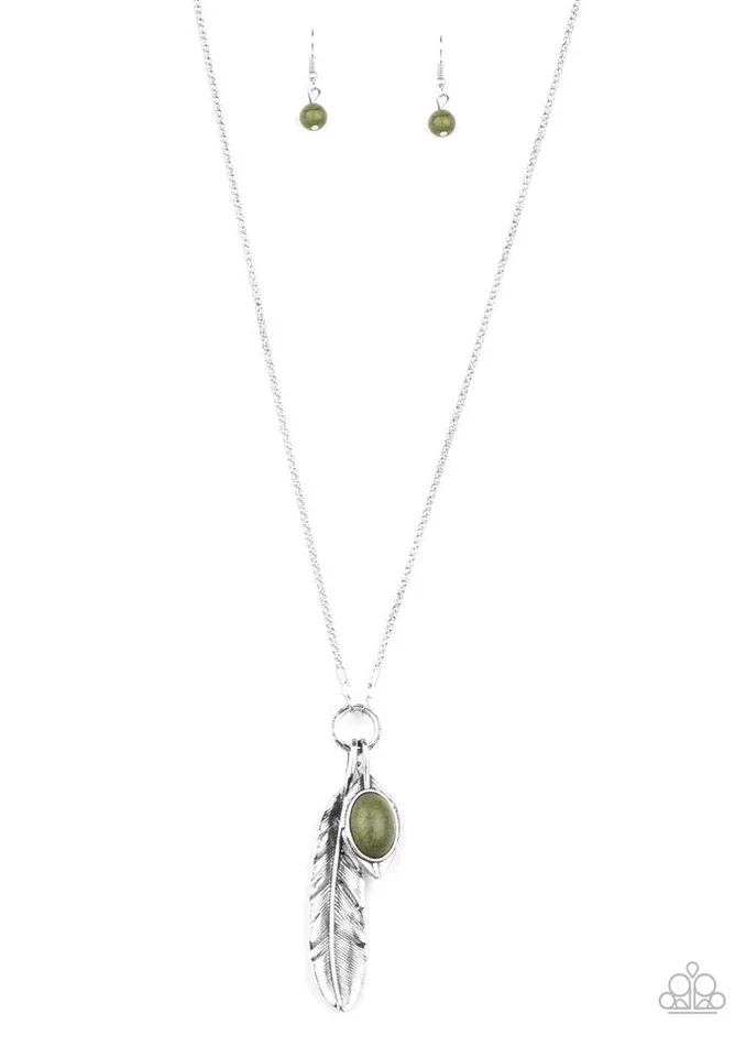 Paparazzi Jewelry Necklaces Paparazzi Necklace Sahara Quest Green Paparazzi Jewelry Necklaces Paparazzi Necklace Sahara Quest Green