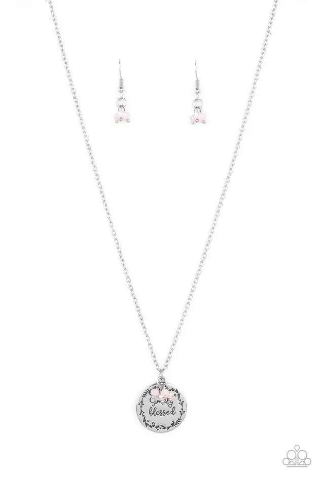 Paparazzi Jewelry Necklaces Paparazzi Necklace Simple Blessings Pink Paparazzi Jewelry Necklaces Paparazzi Necklace Simple Blessings Pink
