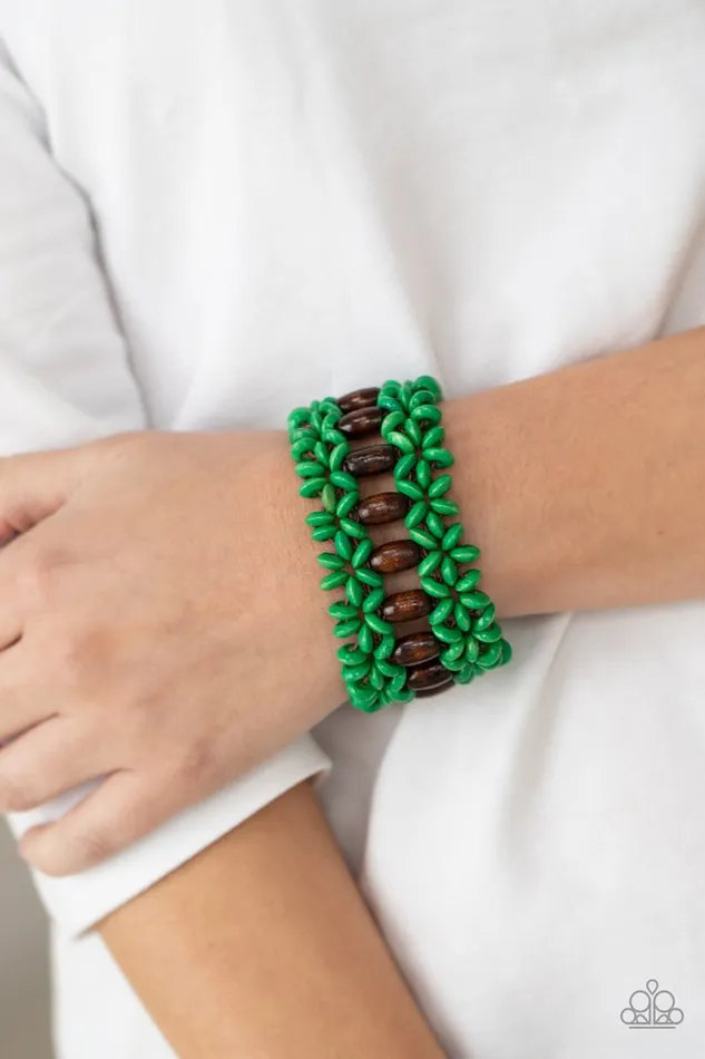 Paparazzi Jewelry Paparazzi Bracelet Bali Beach Retreat Green Bracelets