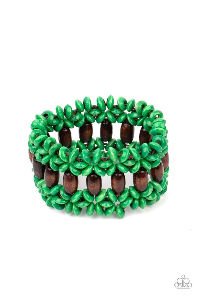 Paparazzi Jewelry Paparazzi Bracelet Bali Beach Retreat Green Bracelets Paparazzi Jewelry Paparazzi Bracelet Bali Beach Retreat Green Bracelets
