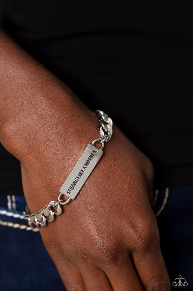 Paparazzi Jewelry Paparazzi Bracelet Mighty Matriarch Silver Bracelets
