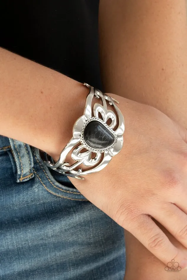 Paparazzi Jewelry Paparazzi Bracelet The MESAS are Calling Black Bracelets