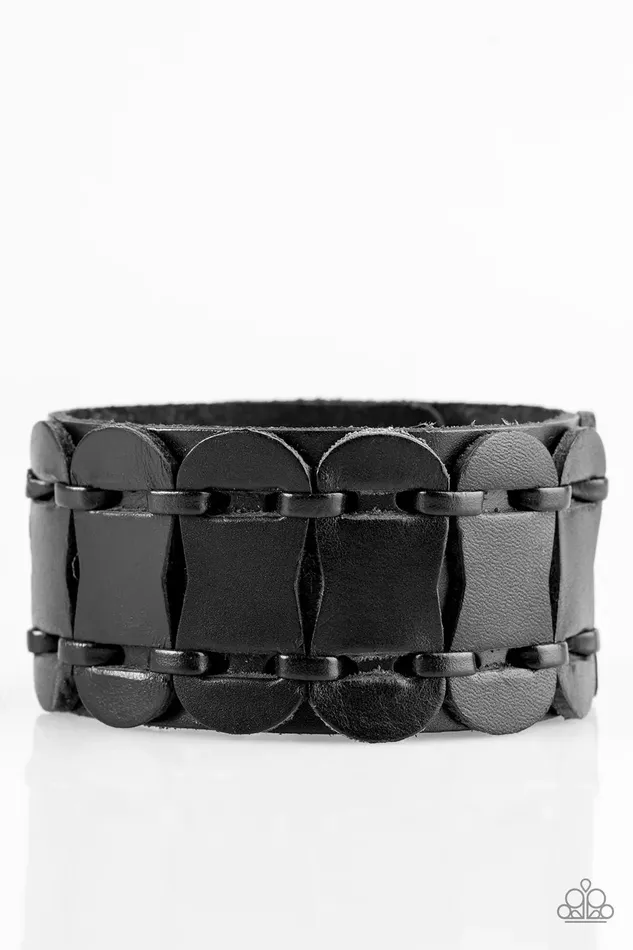 Paparazzi Jewelry Paparazzi Bracelet Traffic Control Black Bracelets