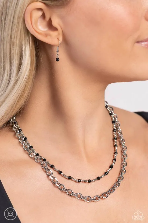 Paparazzi Jewelry Paparazzi Necklace A Pop of Color Black Necklaces
