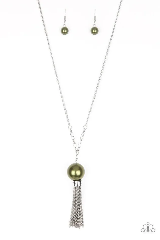 Paparazzi Jewelry Paparazzi Necklace Belle Of The BALLROOM Green Necklaces