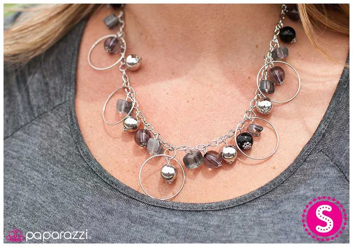 Paparazzi Jewelry Paparazzi Necklace Fade to Black Black Necklaces
