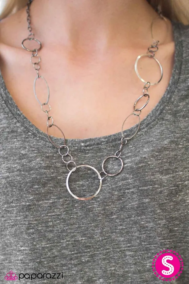 Paparazzi Jewelry Paparazzi Necklace Jump Around Black Necklaces