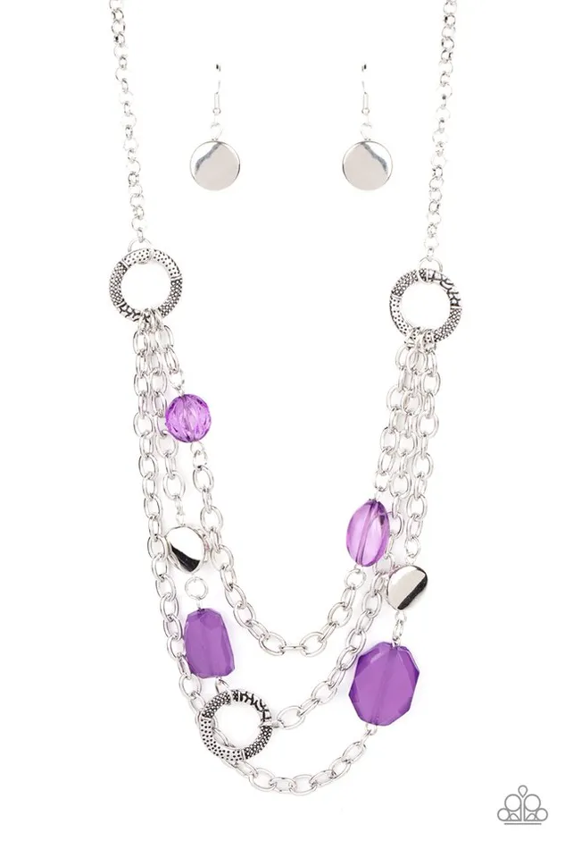 Paparazzi Jewelry Paparazzi Necklace Oceanside Spa Purple Necklaces Paparazzi Jewelry Paparazzi Necklace Oceanside Spa Purple Necklaces