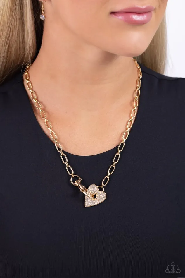 Paparazzi Jewelry Paparazzi Necklace Radical Romance Gold Necklaces