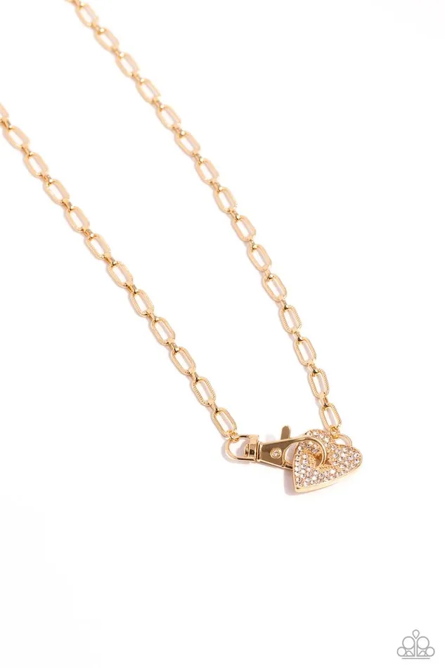 Paparazzi Jewelry Paparazzi Necklace Radical Romance Gold Necklaces
