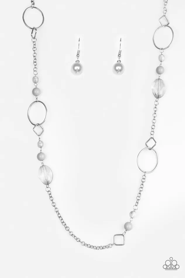 Paparazzi Jewelry Paparazzi Necklace Very Visionary Silver Necklaces
