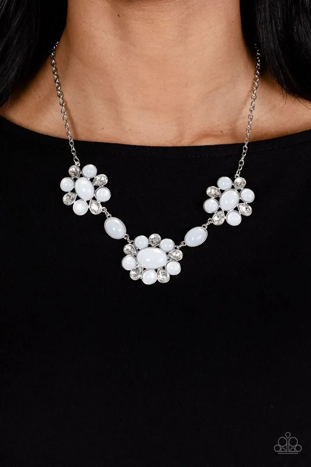 Paparazzi Jewelry Paparazzi Necklace Your Chariot Awaits White Necklaces