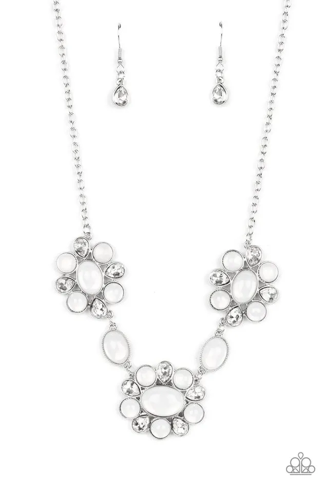 Paparazzi Jewelry Paparazzi Necklace Your Chariot Awaits White Necklaces