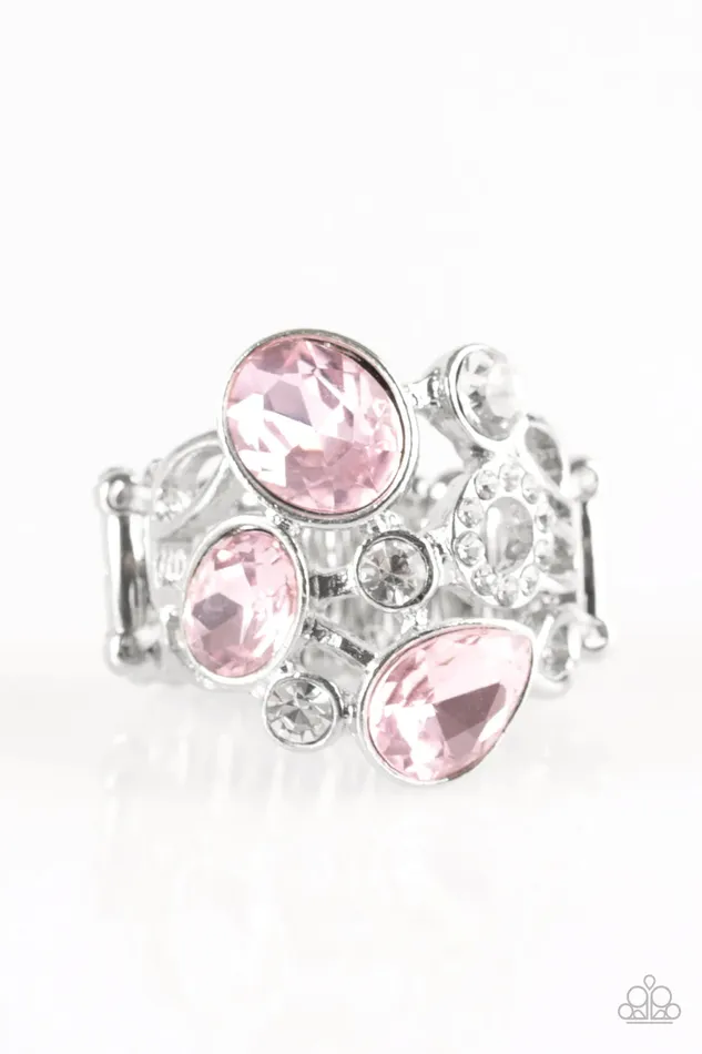 Paparazzi Jewelry Paparazzi Ring All Glammed Up Pink Rings