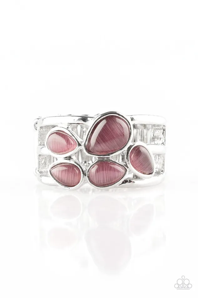 Paparazzi Jewelry Rings Paparazzi Ring Dreamy Glow Purple