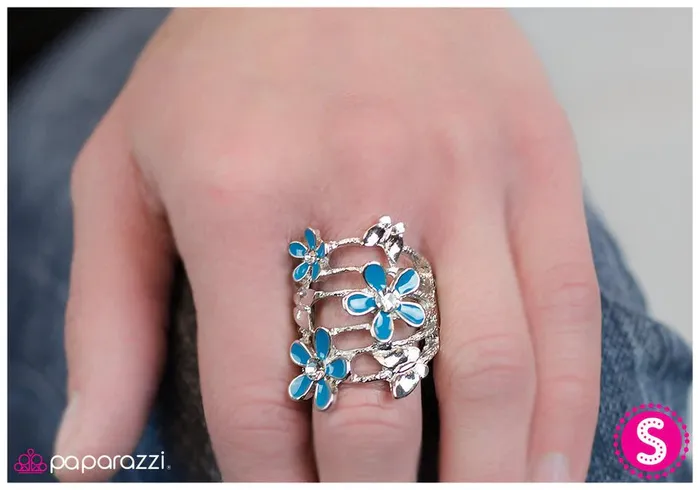 Paparazzi Jewelry Rings Paparazzi Ring Exquisitely Effortless Blue