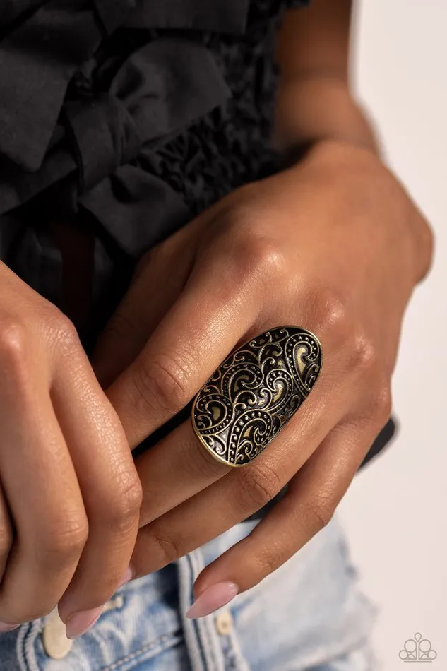 Paparazzi Jewelry Rings Paparazzi Ring PAISLEY for You Brass