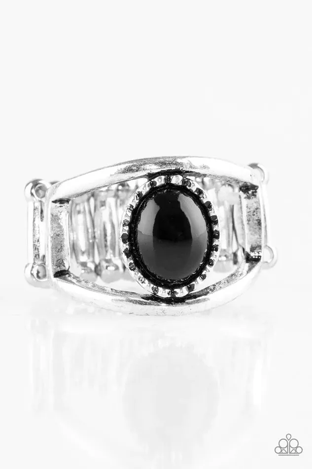 Paparazzi Jewelry Rings Paparazzi Ring Summer Tour Black