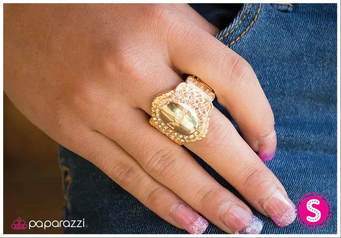 Paparazzi Jewelry Rings Paparazzi Ring What Dreams May Come Gold