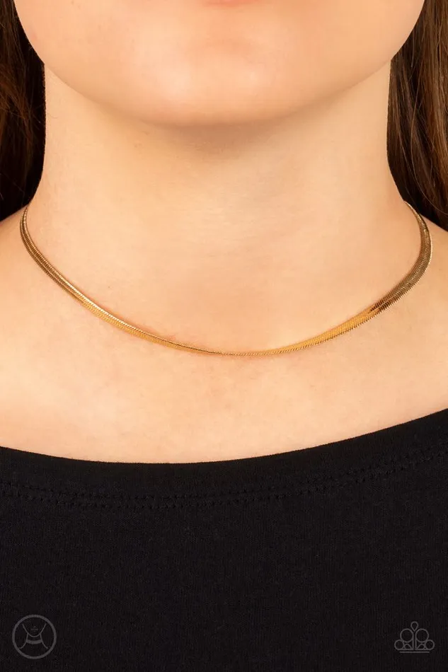Paparazzi Necklace In No Time Flat Gold Paparazzi Jewelry Necklaces