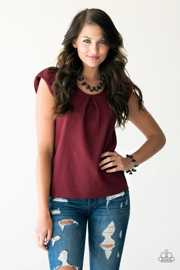 Paparazzi Necklace Instant Stardom Black Paparazzi Jewelry Necklaces