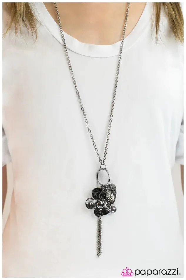 Paparazzi Necklace LIghthearted And Lively Silver Paparazzi Jewelry Necklaces
