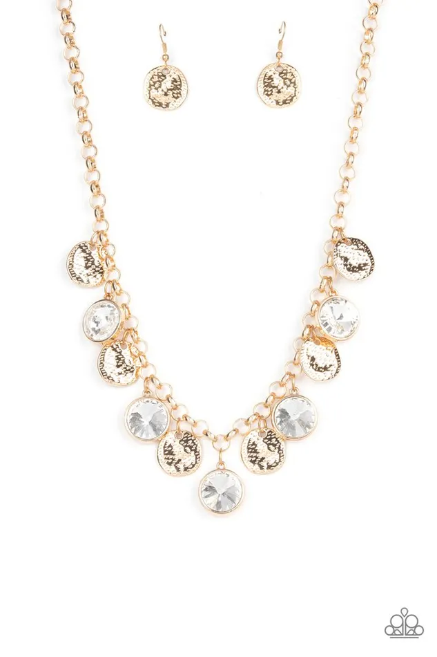 Paparazzi Necklace Spot On Sparkle Gold Paparazzi Jewelry Necklaces Paparazzi Necklace Spot On Sparkle Gold Paparazzi Jewelry Necklaces