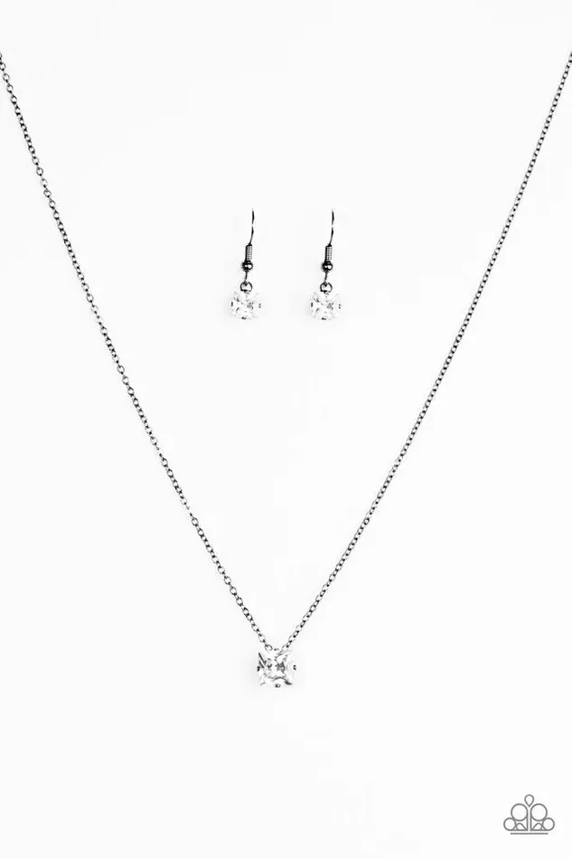 Paparazzi Necklace Star Power Black Paparazzi Jewelry Necklaces