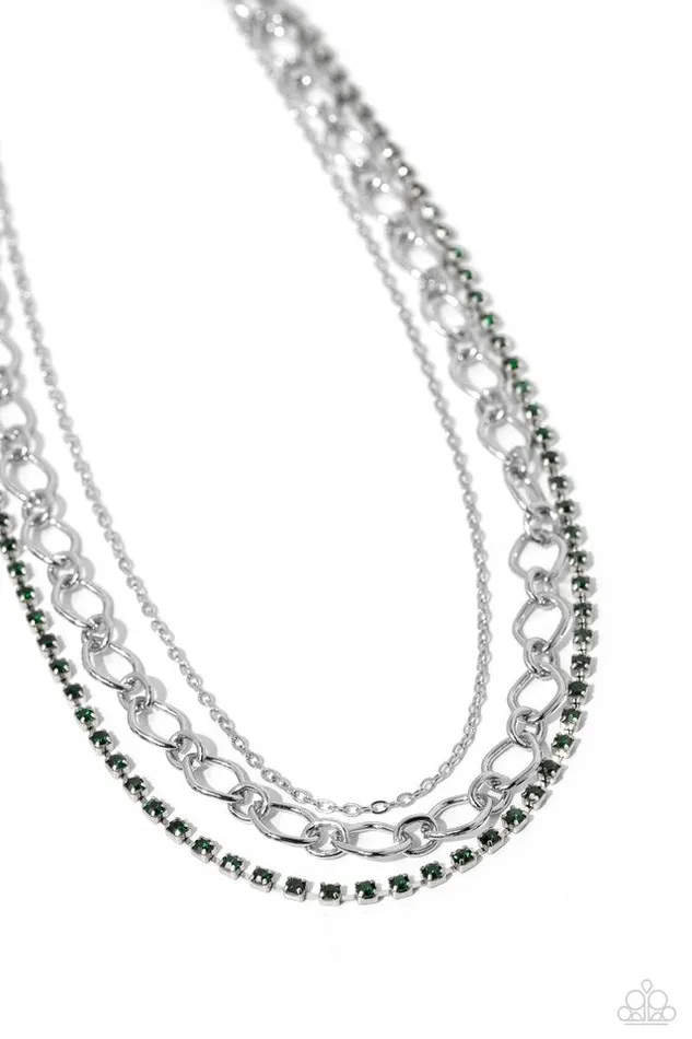 Paparazzi Necklace Tasteful Tiers Green Paparazzi Jewelry Necklaces Paparazzi Necklace Tasteful Tiers Green Paparazzi Jewelry Necklaces