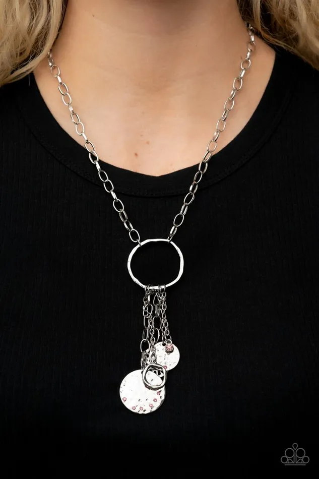 Paparazzi Necklace Trinket Twinkle Pink Paparazzi Jewelry Necklaces