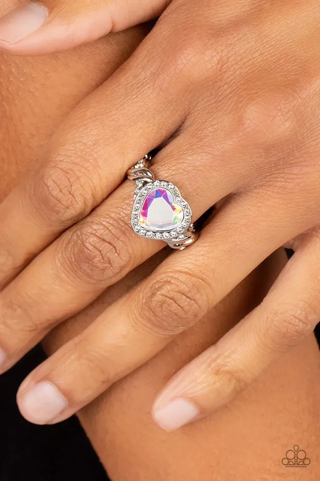 Paparazzi Ring Committed to Cupid Multi Paparazzi Jewelry Rings