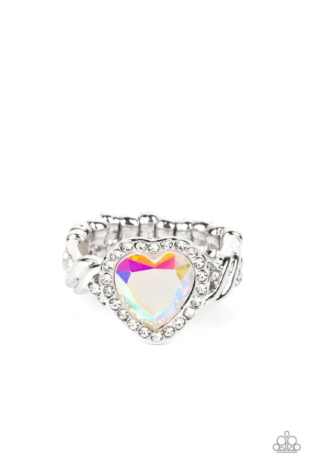 Paparazzi Ring Committed to Cupid Multi Paparazzi Jewelry Rings