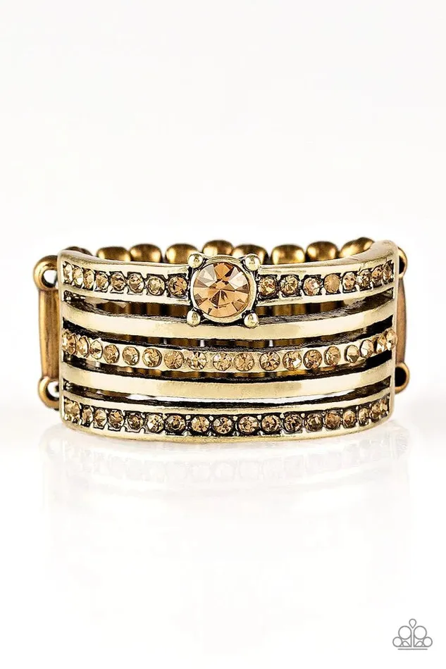 Paparazzi Ring The Dealmaker Brass Paparazzi Jewelry Rings
