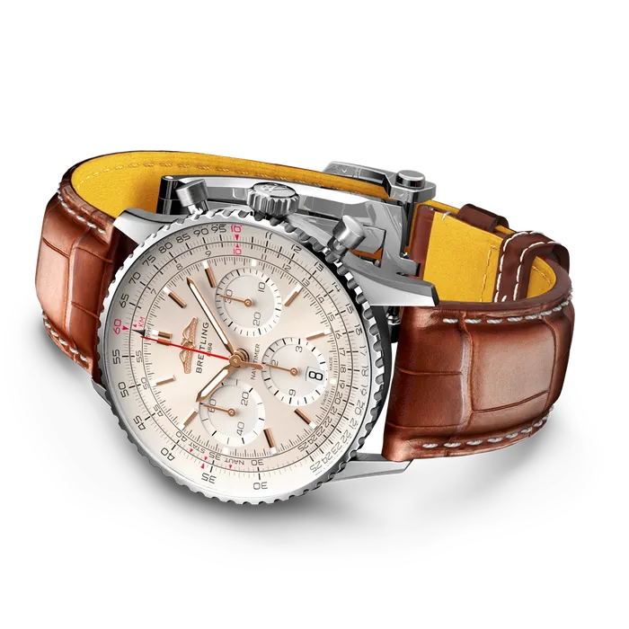 Rings Breitling Breitling Navitimer B01 Chronograph 41 Silver Dial