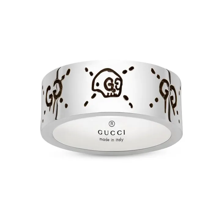 Rings Gucci Sterling Silver 9mm Ghost Ring Gucci