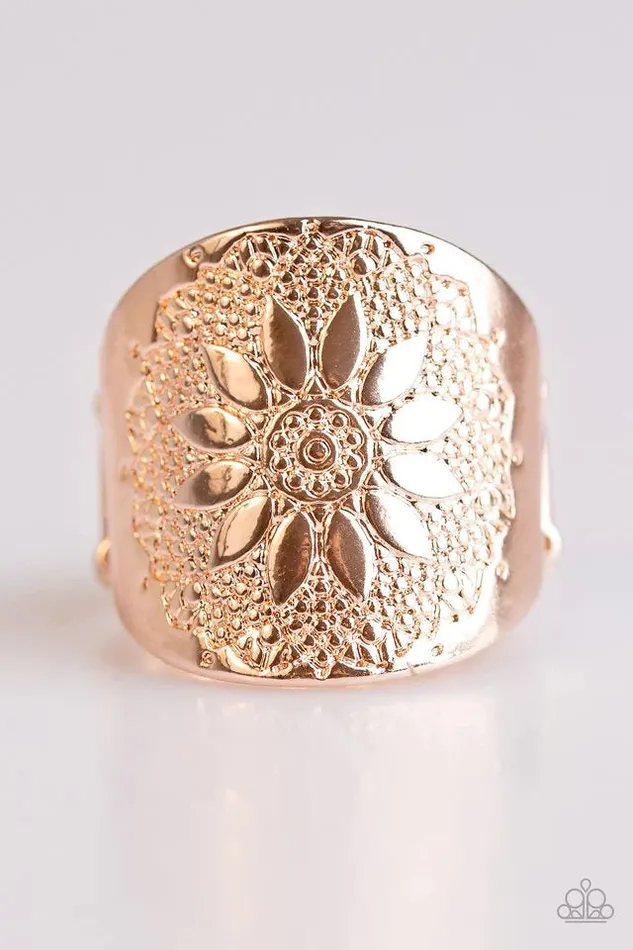 Rings Paparazzi Jewelry Paparazzi Ring Country Groves Rose Gold