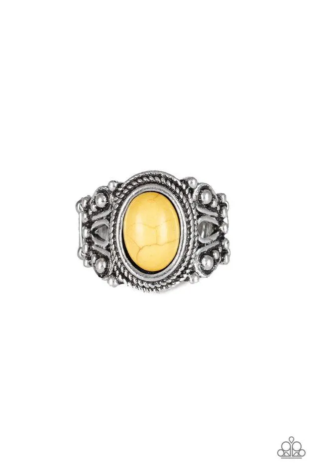 Rings Paparazzi Jewelry Paparazzi Ring Coyote Canyon Yellow
