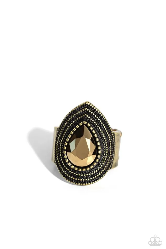Rings Paparazzi Jewelry Paparazzi Ring Dandy Highwayman Brass Rings Paparazzi Jewelry Paparazzi Ring Dandy Highwayman Brass